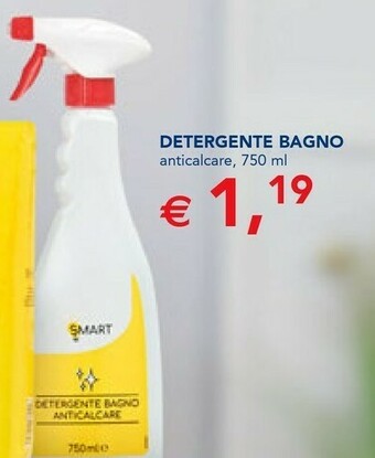 Esselunga Smart Detergente Bagno Anticalcare 750 Ml offerta