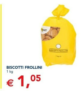 Esselunga Smart Biscotti Frollini 1 Kg offerta