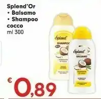 Eurospar Splend'or Shampoo Cocco offerta
