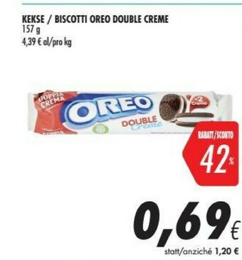 Coop Mondelez Double Oreo 157 G(ml) offerta