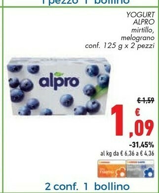 Conad Alpro Latte di soia offerta