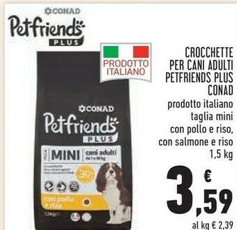 Conad Cibo per cani offerta