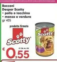 Despar Despar Scotty Bocconi Pollo E Tacchino offerta