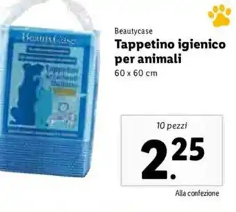Lidl Tappetino igienico per animali 60x60cm offerta