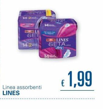Unes Lines Linea assorbenti offerta