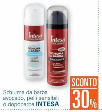 Intesa Schiuma da barba avocado, pelli sensibili o dopobarba