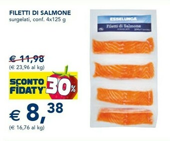 Esselunga Esselunga Filetti Di Salmone offerta