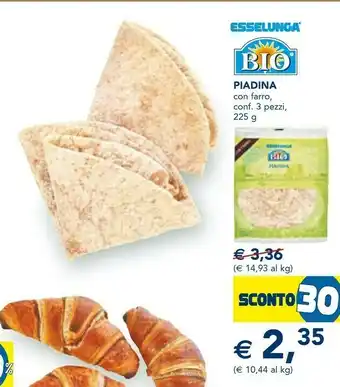 Esselunga Piadina Con Farro offerta
