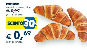 Rodrigo Nocciola E Cacao 80 G