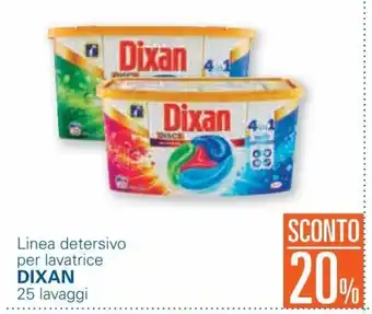 Unes Dixan Linea detersivo per lavatrice 25 lavaggi offerta