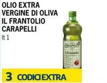 Maxi Family Carapelli Il Frantolio Olio Extra Vergine di Oliva lt 1 offerta
