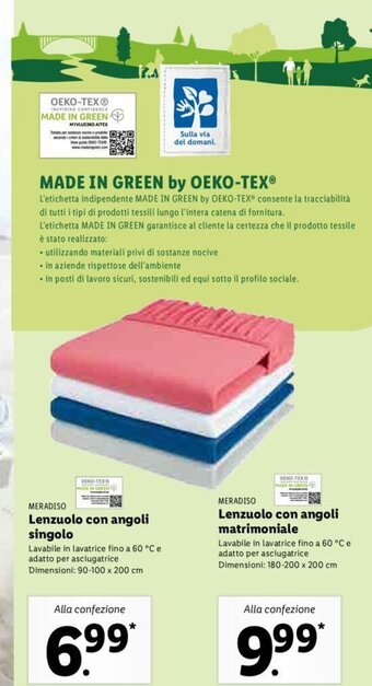 Lenzuolo con angoli singolo