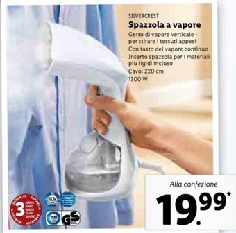 Lidl Spazzola a vapore offerta
