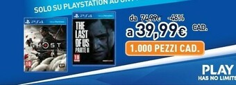 Unieuro Sony The Last Of Us Part II Basic PlayStation 4 offerta