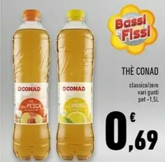 Conad Superstore Conad - Thè Zero Zuccheri Alla Pesca offerta