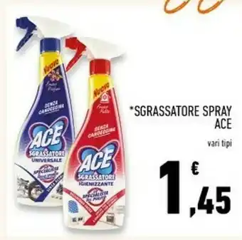 Conad Superstore Ace Sgrassatore Spray Igienizzante offerta