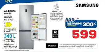 Euronics Samsung Frigorifero RB34T675 offerta