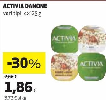Ipercoop Activia danone offerta