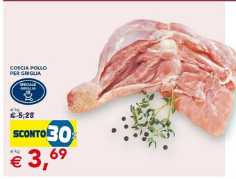 Esselunga Coscia Pollo Per Griglia offerta