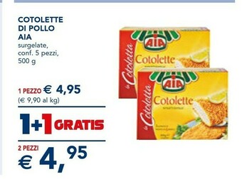 Esselunga Aia Cotolette Di Pollo offerta
