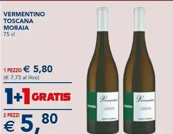 Esselunga Vermentino Toscana Moraia 75 Cl offerta
