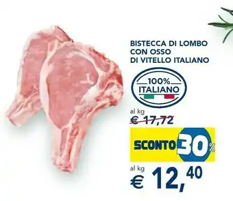 Esselunga Bistecca Di Lombo Con Osso Di Vitello offerta