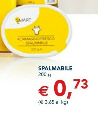 Esselunga Smart Spalmabile 200 G offerta