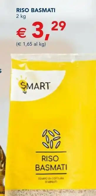 Esselunga Smart Riso Basmati 2 Kg offerta