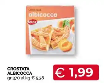 Mercatò Big Selex Crostata Albicocca 370 gr offerta