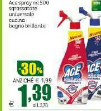 Elite Ace Candeggina offerta
