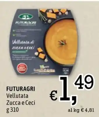Famila Market Futuragri Vellutata Zucca e Ceci 310 g offerta