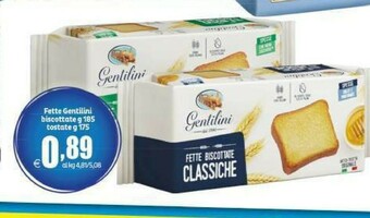 Elite Gentilini Fette biscottate offerta
