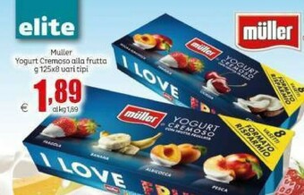 Elite Muller Yogurt offerta