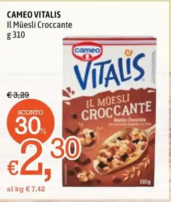 Famila Market Cameo Vitalis iL Müesli Croccante 310 g offerta