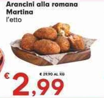 Despar Martina Arancini alla romana offerta