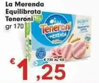 Despar Casa Modena Teneroni La Merenda Equilibrata 170 gr offerta