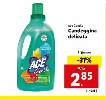 Lidl Candeggina delicata offerta