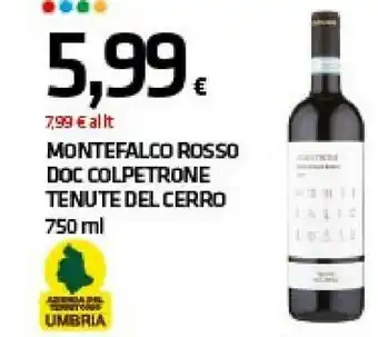 Superconti Tenute del cerro Vino rosso offerta