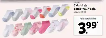 Lidl Calzini da bambini, 7 paia offerta