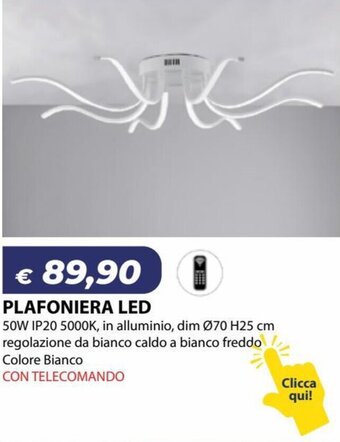 Bricocasa Plafoniera LED offerta