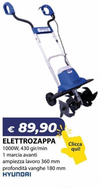 Bricocasa Hyundai Elettrozappa offerta