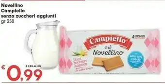 Despar Campiello Novellino Senza Zuccheri Aggiunti offerta