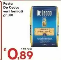 Despar De Cecco Fusilli 500 G(ml) offerta