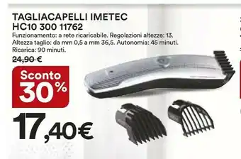 Coop Imetec Tagliacapelli Hc10 300 11762 offerta