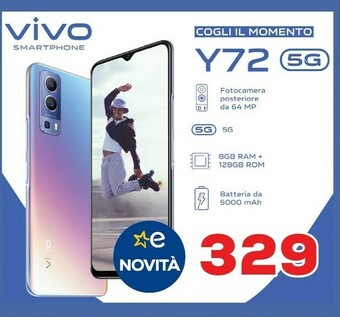 Euronics Vivo Y72 5G offerta