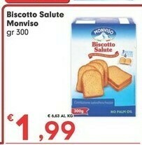 Despar Monviso Biscotto Salute offerta