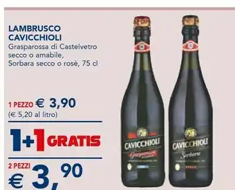 Esselunga Cavicchioli Lambrusco offerta