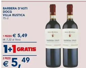 Villa Rustica Barbera Asti Docg 75 Cl