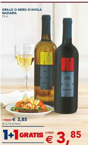 Esselunga Nadarìa Nero D'Avola 750 G(ml) offerta