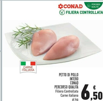 Conad Conad Petto Di Pollo Intero Percorso Qualita offerta